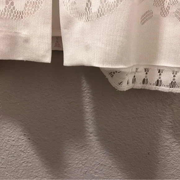 Eva Mendes for New York & Company White Lace Maxi Skirt church work career - Picture 7 of 7